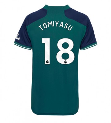 Arsenal Takehiro Tomiyasu #18 Tredje trøje Dame 2023-24 Kort ærmer
